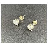 Sterling Silver Earrings, Marked 925