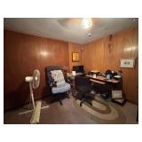 Home Office Furnishings and Electronics Lot