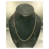 Sterling Silver 925 Box Chain Necklace