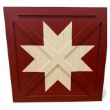Wood Pottery Barn Star Hanging Piece