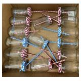 3 Box Collection of Glass Bottles w/Straws