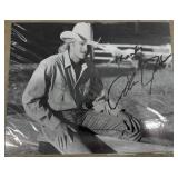 Signed Alan Jackson B&W Photo