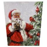 Vtg Santa Print by Macneil