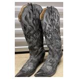 Vtg Sterling River Leather Boots