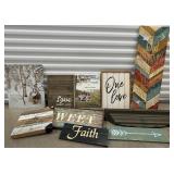 Collection of Home Decor Signs