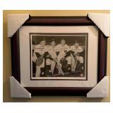 Framed 1961 Yankees Signed Photoï¿½17ï¿½14.