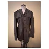 Vtg Military-Style Uniform Jacket w/Pants