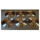 6 Vtg Victor 78 RPM Records