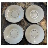 Lenox Moonspun China Saucers 6ï¿½ï¿½