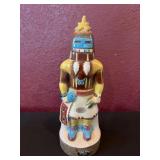 Vtg Ezra Brooks Kachina Whiskey Decanter 13.5ï¿½ï¿½