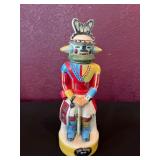 Vtg Edna Eickhoff Ceramic Bottle 13.5ï¿½ï¿½