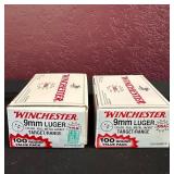 Winchester 9mm Luger Ammo Packs