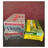 Winchester and Remington 30-30 Ammo