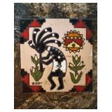 Earthtones Kokopelli Tile Artworkï¿½6ï¿½6