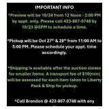 AUCTION INFO