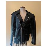 Vtg Bikersï¿½ Leather Stuff Jacket
