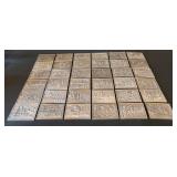 Pewter Commemorative Plaques