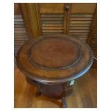 Vtg Round Accent Table 24ï¿½ï¿½x24ï¿½ï¿½