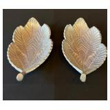 Vtg Leaf Decor 5.5ï¿½ï¿½x10ï¿½ï¿½