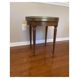 Vintage Louis XVI-Style Bouillotte Table #1