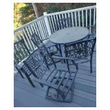 Hampton Bay Outdoor Table & 6 Chairs
