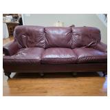 Stevens Furniture Leather Sofa