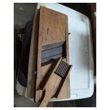 2 Antique Cabbage Cutters