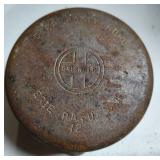 Griswold Cast Iron Deep Patty Bowl