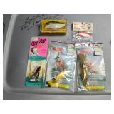 5 Vintage Fishing Lures