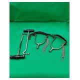 Solid Nickel English Spurs & More