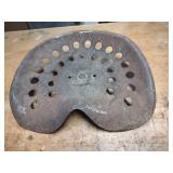 Old Metal Tractor Seat