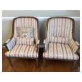 Antique Louie XVI-Style Bergere Armchairs