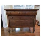 American Empire-style Chest of Drawers