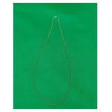 14K Gold 20" Chain Necklace