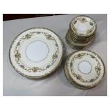 Noritake China Set "Eureka" Pattern