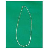 14K Gold 16" Chain Necklace