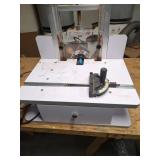 Bosch Router with Table & Some Bits