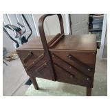 Norwegian Accordian Style Sewing Box