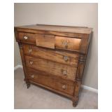 Antique American Empire Chest of Drawers