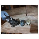 3 Pigeon Forge Pottery Animals