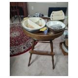Antique High Chair & Vintage Kid