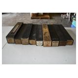 Lot of 9 Player Piano Player Rolls