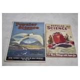 Pair of Vtg Popular Science Montly Magazines