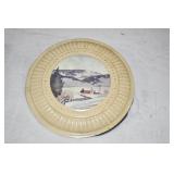 Vtg Metal 8" Stove/Flue Vent Cover