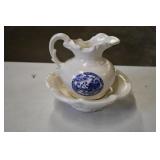 Vtg McCoy Small Water Pitcher and Bowl