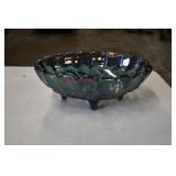 Carnival Glass Fruit Bowl