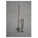 Vtg Sterling Silver Pendant and Charm Vtg Sterling Silver Pendant and Charm