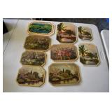 Vintage Counter/Stove Mats Hot Plates