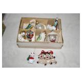 Vtg Christmas Ornaments