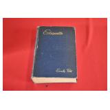 Etiquette "The Blue Book of Social Usage" by Emi